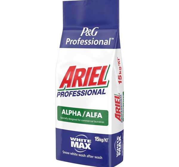 Порошок стиральный универсальный Ariel Professional Alpha 15 кг